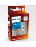 Bombilla LED T10 Ultinon Pro6000 6000K 24V 2 Unidades W5W 24961CU60X2 Philips | LeonLeds