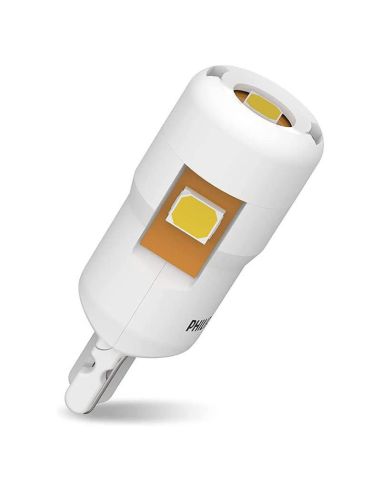 Bombilla LED T10 Ultinon Pro6000 6000K 24V 2 Unidades W5W 24961CU60X2 Philips | LeonLeds