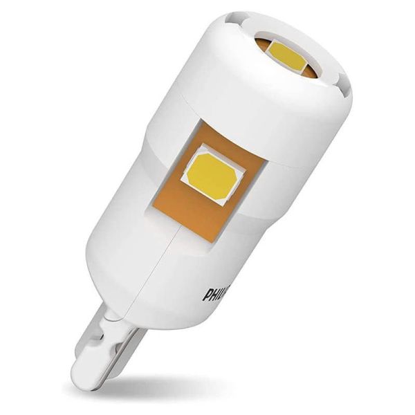 Bombilla LED T10 Ultinon Pro6000 6000K 24V 2 Unidades W5W 24961CU60X2 Philips | LeonLeds