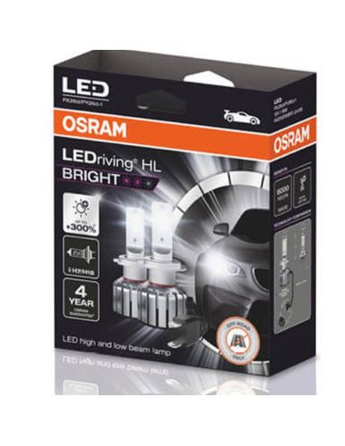 Bombillas LED H7 H18 12V LEDriving HL BRIGHT 64210DWBRT 2 Unds. Osram | LeonLeds