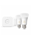 Kit de inicio 2 bombillas inteligente E27 White ambiance + dimmer productos