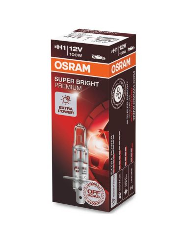 H1 100W Super Bright Premium Hors Route 12V 62200SBP Ampoule | leonleds