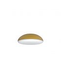 Plafón de techo redondo Kazz oro pequeño