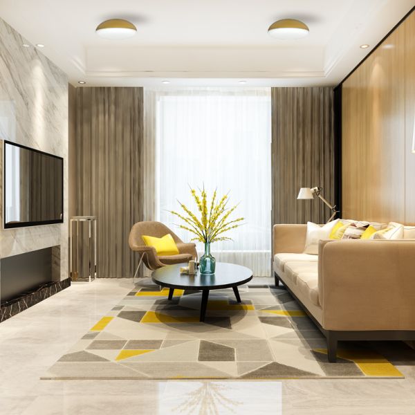 Plafon redondo Kazz ambiente gold