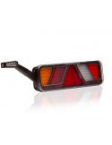 Piloto trasero LED con cuerno y triangulo FT-700 con conector 7 Pin  Fristom | LeonLeds