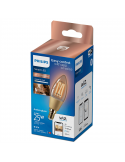 Bombilla Vela Vintage Inteligente E14 4,9W 25W C37 Wiz Connect 2.000K - 5000K 8719514372085   Philips | LeonLeds