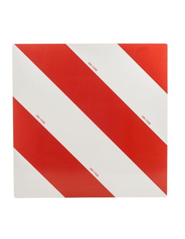 Plaque Homologuée V20 pour signalisation de charge en saillie 423mm X 423mm Droite | leonleds