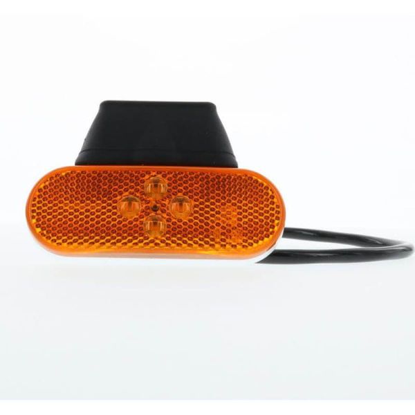 Lâmpada âmbar LED com suporte e cabo...