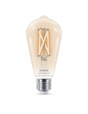 Bombilla LED ST64 inteligente 7W - 60W G95 E27 2.700K - 6.500K Wiz Connect 8719514372245 | LeonLeds