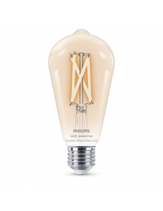 Bombilla LED ST64 inteligente 7W - 60W G95 E27 2.700K - 6.500K Wiz Connect 8719514372245 | LeonLeds 2