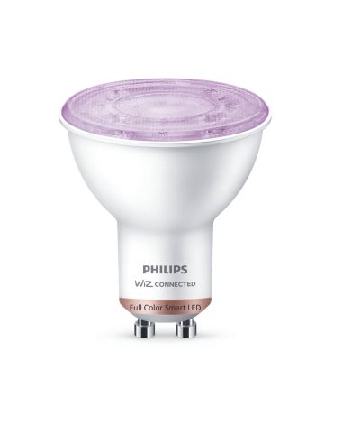 Pack 2 Bombillas LED inteligente GU10 50W 8719514372689 Philips Wiz | LeonLeds