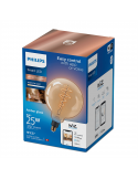 Bombilla LED gigante Globo inteligente E27 6W Wiz de Philips 8719514372160 | LeonLeds