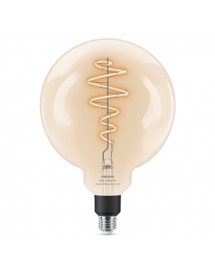 Bombilla LED Globo inteligente G200 de cristal transparente 6,7W - 40W G200 8719514372146 | LeonLeds 2