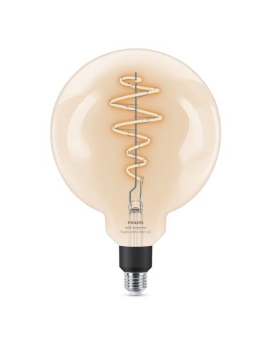 Bombilla LED Globo inteligente G200 de cristal transparente 6,7W - 40W G200 8719514372146 | LeonLeds
