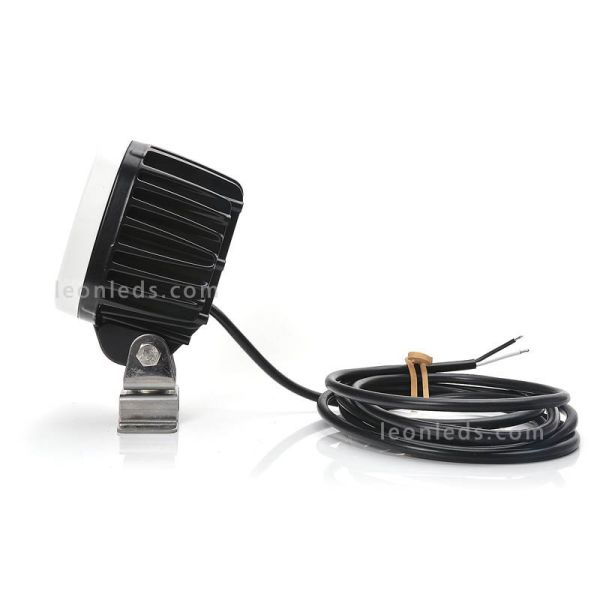 Faro de trabajo LED muy potente 8000Lm de largo alcance 12V-70V EMC R10 Was | LeonLeds