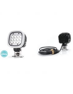 Faro de trabajo LED muy potente 8000Lm de largo alcance 12V-70V EMC R10 Was | LeonLeds
