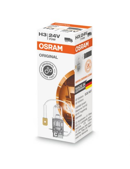 Bombilla H3 de 24V Original Line de 70W 64156 Osram | LeonLeds