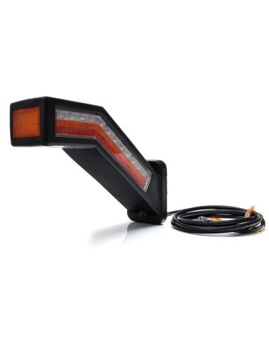 Feu arrière à bras LED avec feux stop, antibrouillard, marche arrière, clignotants dynamiques et feux de gabarit 1443 | leonleds