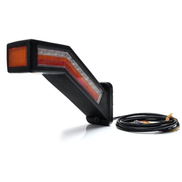 Feu arrière à bras LED avec feux stop, antibrouillard, marche arrière, clignotants dynamiques et feux de gabarit 1443 | leonleds