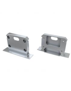 Tapa final metalica de Perfil para tira LED Intalia  12-0425-10 | LeonLeds