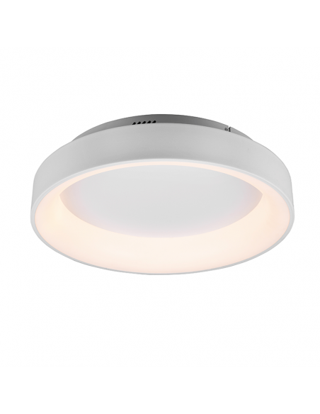 Plafón de techo LED redondo Girona regulable blanco