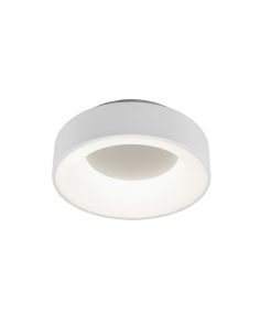 Plafón de techo LED Girona regulable pequeño Blanco