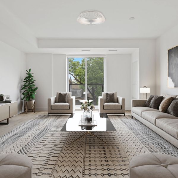 Plafón LED redondo Himalaya blanco con mando ambiente