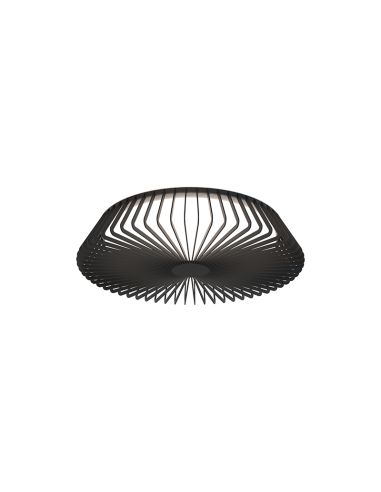 Plafonnier LED Himalaya noir dimmable grand noir