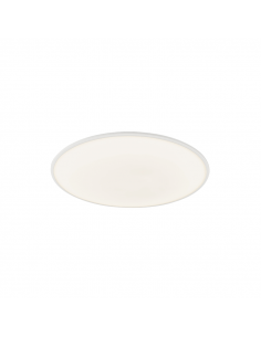 Plafón LED redondo blanco Slim 24W