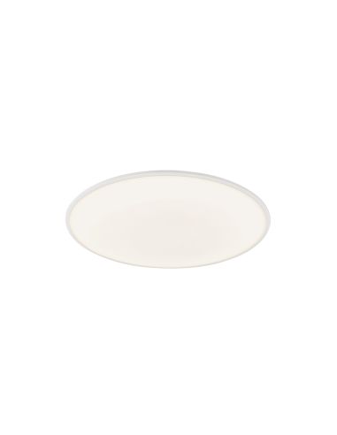Plafón LED redondo blanco Slim 24W