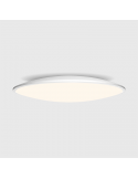 Plafón LED redondo blanco Slim 24W ambiente