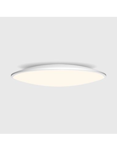 Plafon LED redondo branco fino 24W ambiente