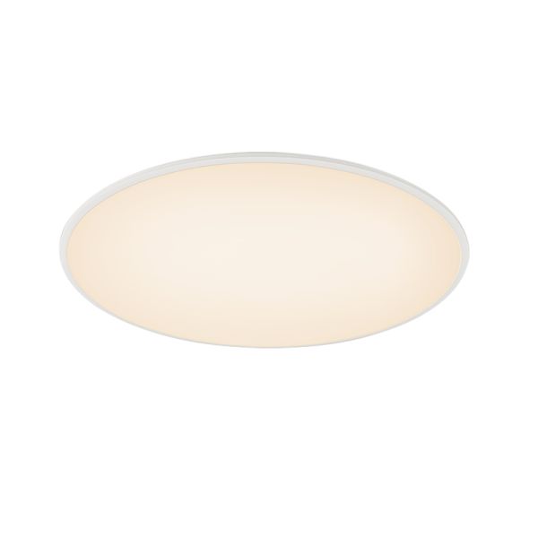 Grand plafonnier LED ultra fin Slim 3000k blanc