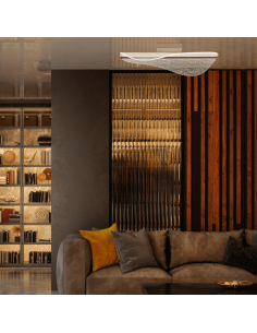 Plafón LED blanco Bianca decorativo 3000k 2