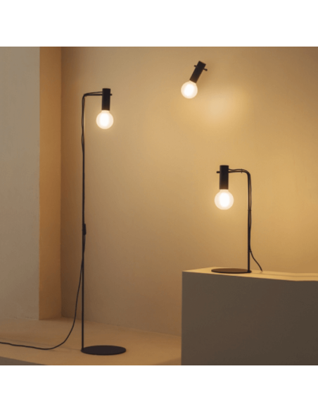 Applique murale Nude 1xE27 série noire