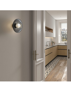 Aplique de cristal Trip Glass Fumé 2