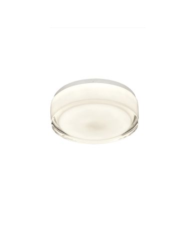 Plafonnier LED Vetro en verre IP44