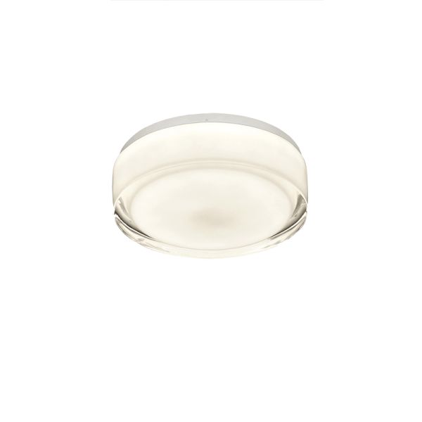 Lâmpada de teto LED Vetro IP44 em vidro