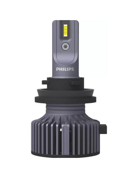 Bombilla LED H11 Ultinon PRO3022 6000K 1.800Lm 12V / 24V Pack 2 Unds. 11362U3022X2 Philips | LeonLeds