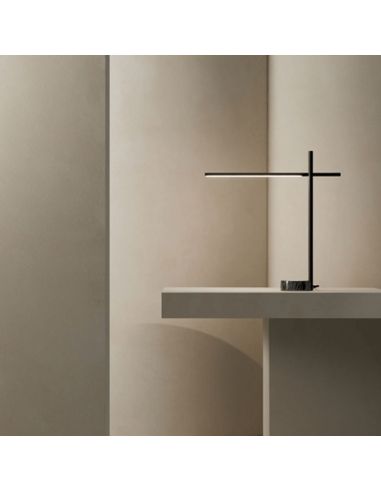 Candeeiro de mesa LED preto Tubs ambiente