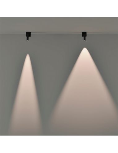 Foco orientable LED Prolix negro luz