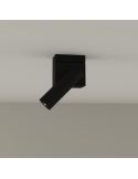 Foco orientable LED Prolix negro ambiente
