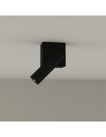 Foco orientable LED Prolix negro ambiente