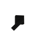 Foco orientable LED Prolix negro