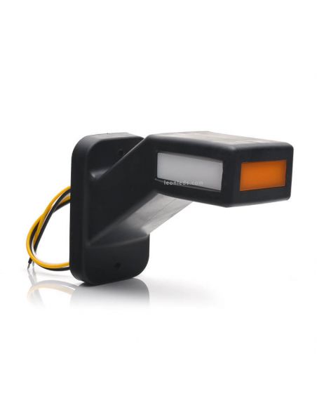 Cuerno LED corto con intermitente W168 categoria 5 Was 1149 | LeonLeds