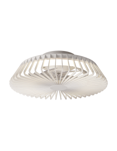 Ventilador con luz LED Himalaya Mini Blanco