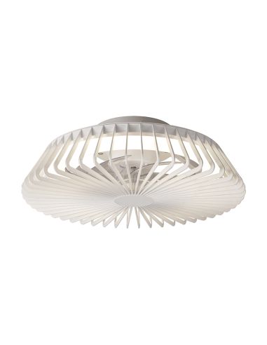 Ventilador con luz LED Himalaya Mini Blanco
