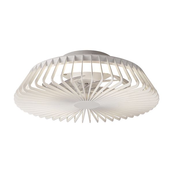 Ventilador con luz LED Himalaya Mini Blanco