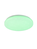 Plafón Kira LED multicolor y destellos verde