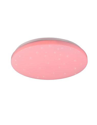 Plafón Kira LED multicolor y destellos rojo